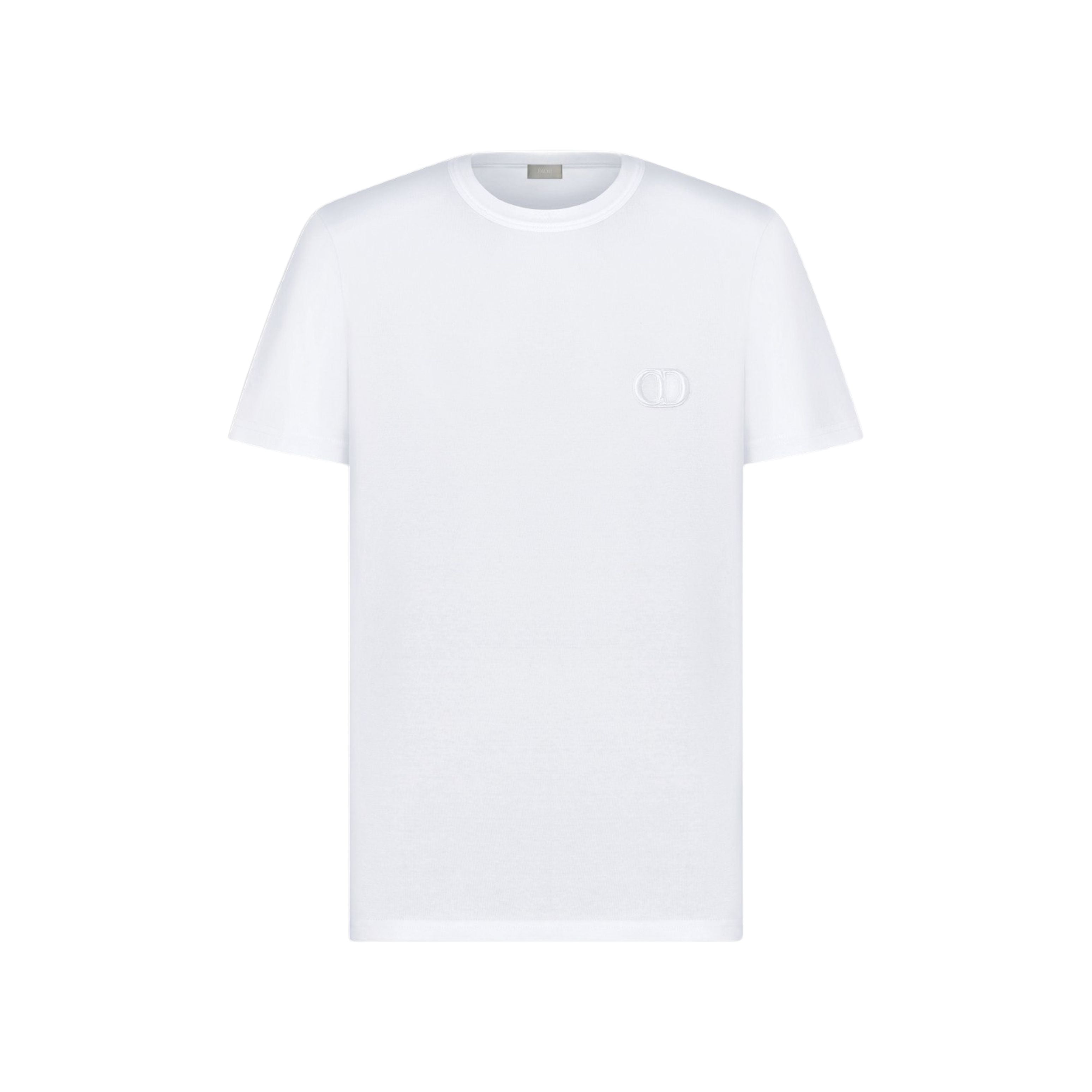 Dior T-Shirt Icon Logo Blanc