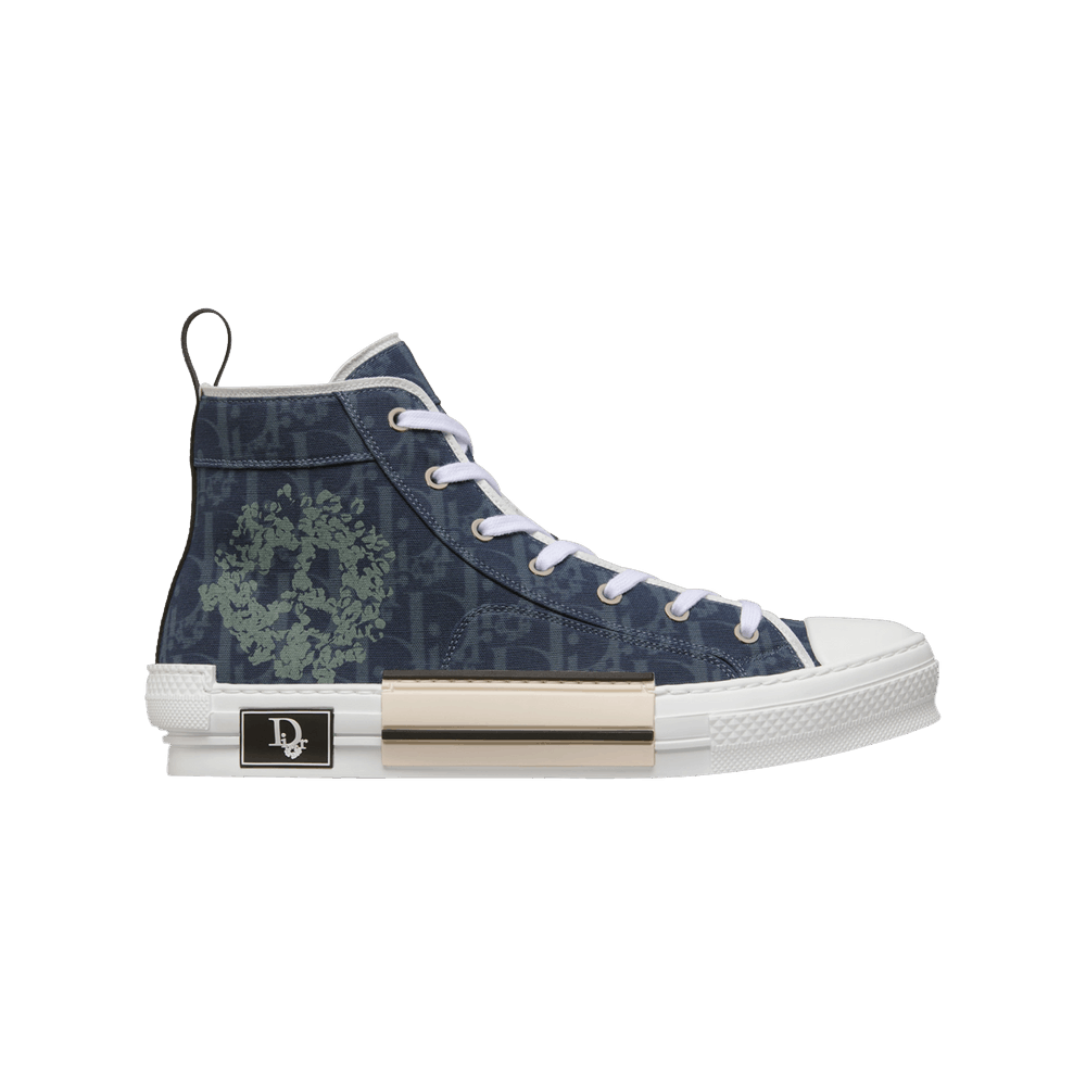 Dior x Denim Tears Sneaker B23 High-Top Blue Oblique Sneaker