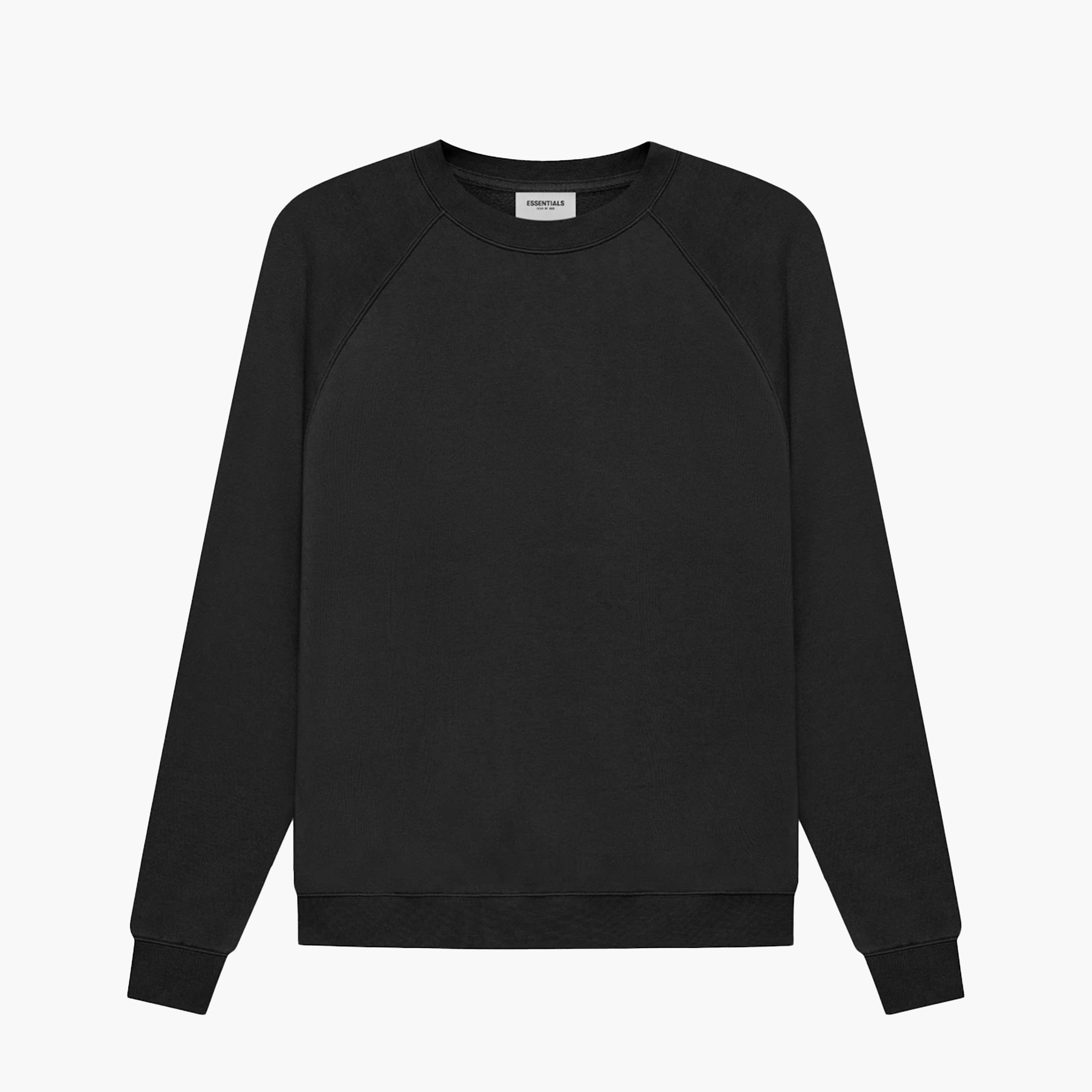 Essentials Fear of God Crewneck Stretch Limo Noir
