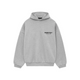 Essentials Fear Of God Hoodie Light Heather Gris Clair