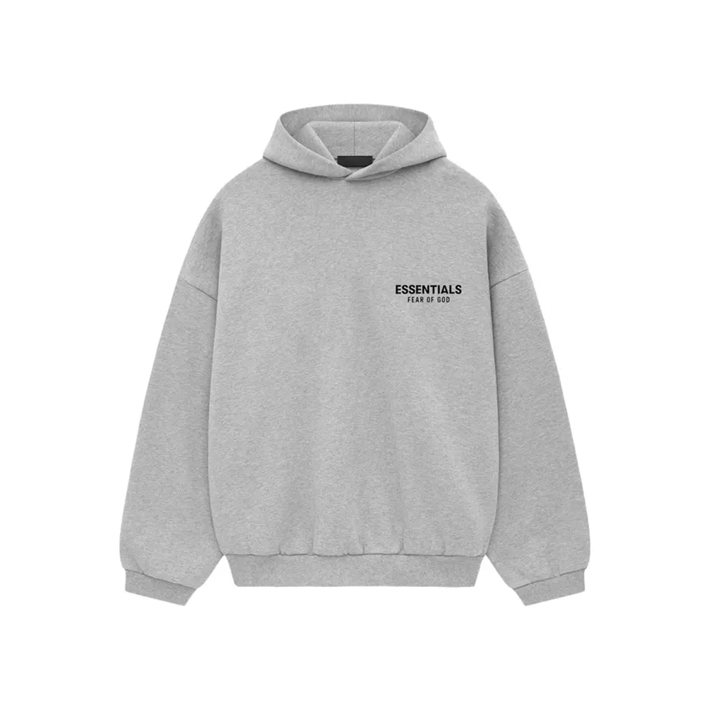 Essentials Fear Of God Hoodie Light Heather Gris Clair