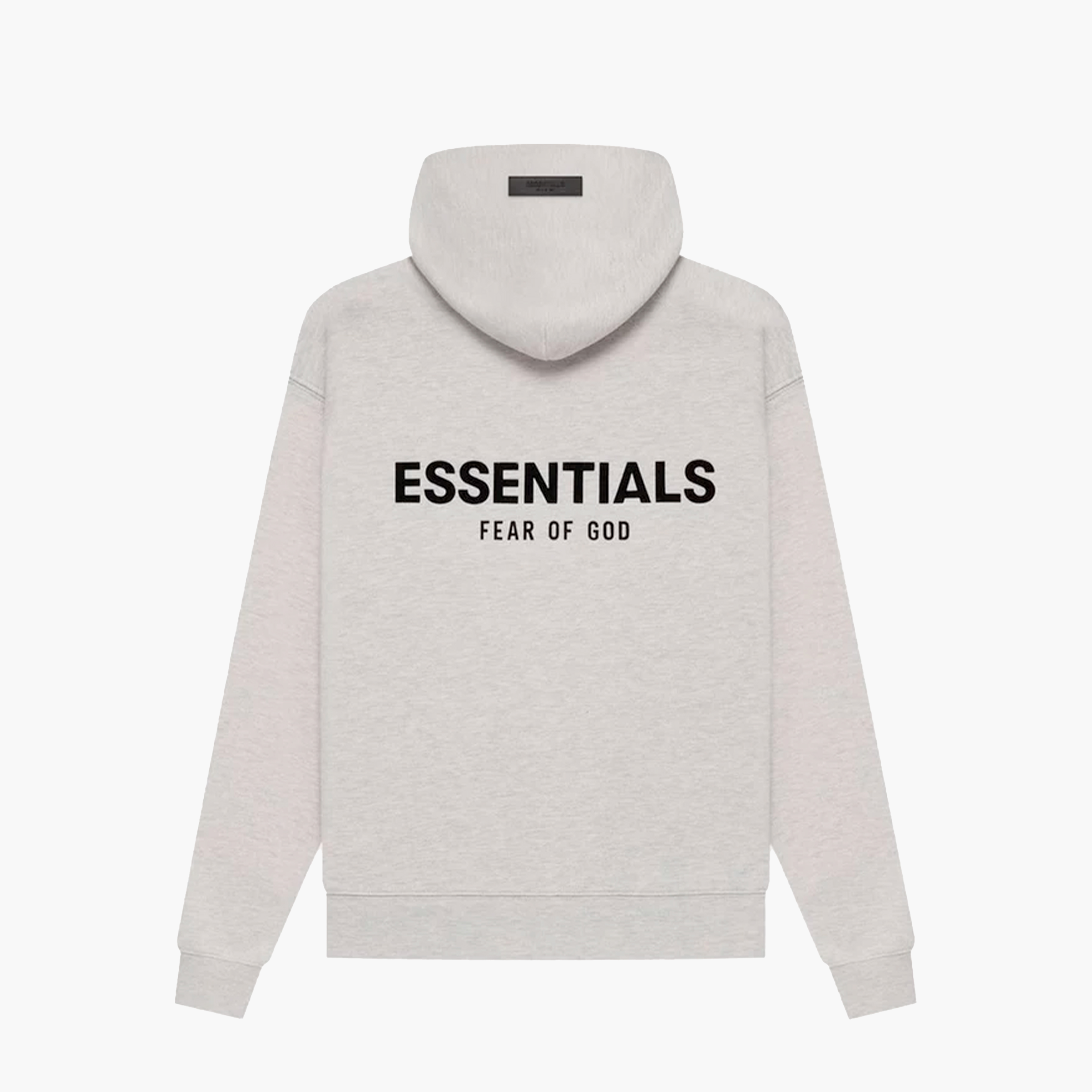 Essentials Fear Of God Hoodie Light Oatmeal Gris Clair