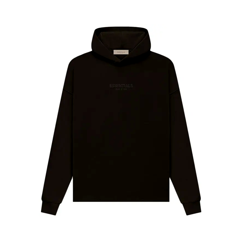 Essentials Fear Of God Hoodie Relaxed Noir