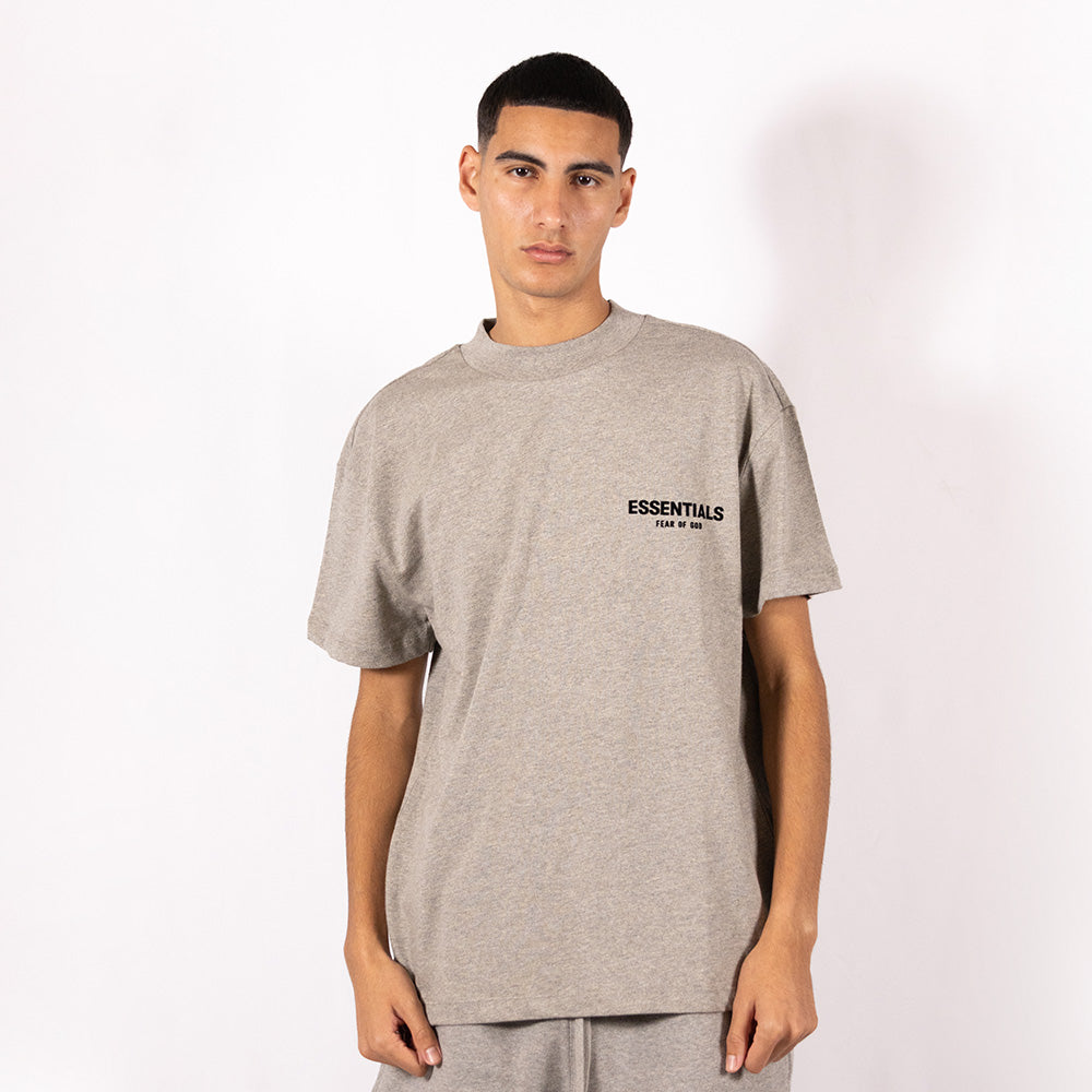 Essentials Fear Of God T-Shirt Dark Oatmeal Gris Foncé