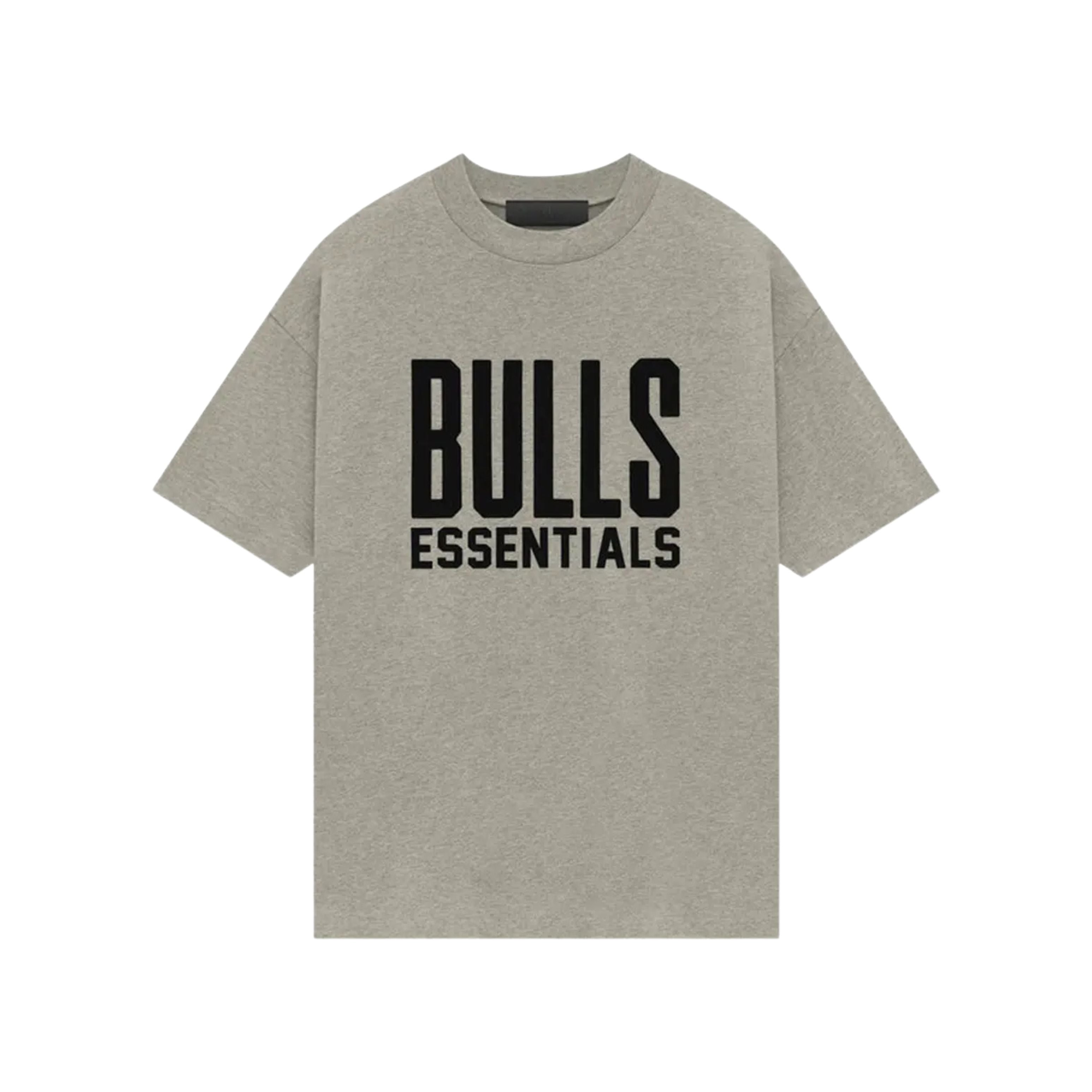 Essentials Fear of God x NBA T-shirt Chicago Bulls Gris
