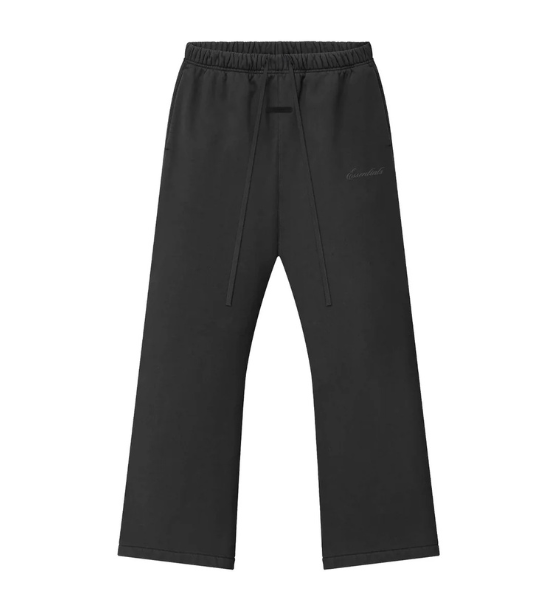 Essentials Signatures Faded Black Sweatpant Flare,Fear of God