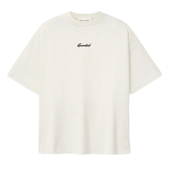 Essentials T-shirt Ivory Signature 90'S Short Sleeve Tee Fear of God