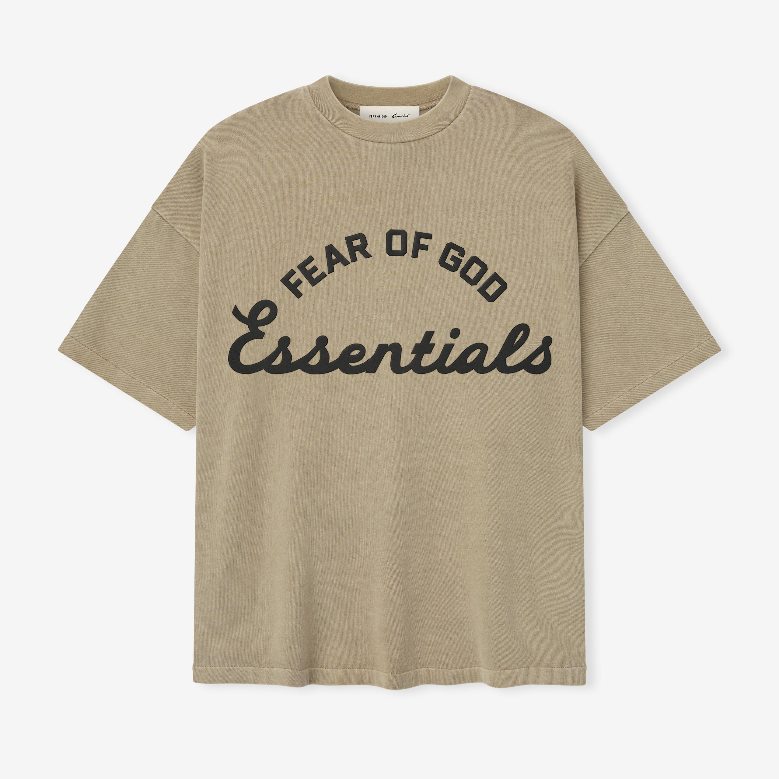 Essentials T-shirt Training 90'S Faded Dune Short Sleeve Fear of God