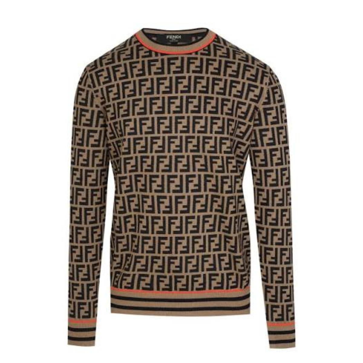 Fendi Crewneck Whool Monogram
