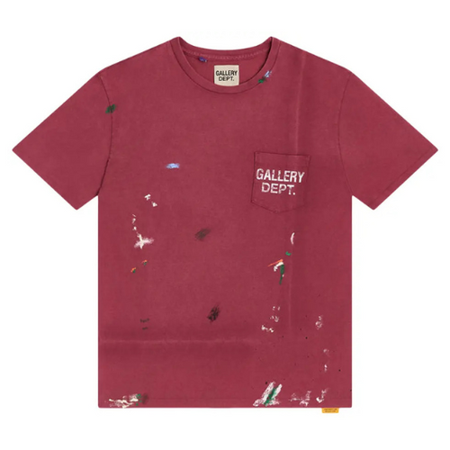 Gallery Dept. Vintage Logo Red Painted Tee 'Brick'