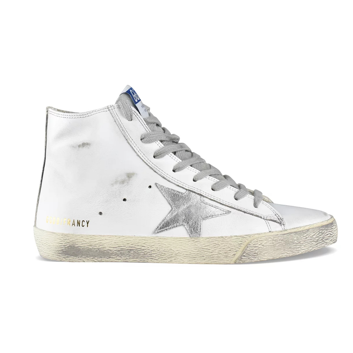 Golden Goose Francy White Silver