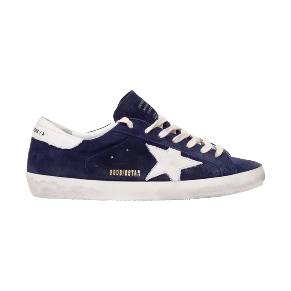 Golden Goose Superstar Blue White