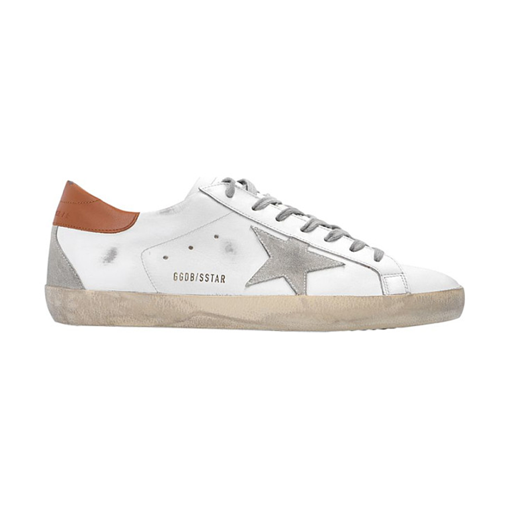 Golden Goose Superstar White Light Brown