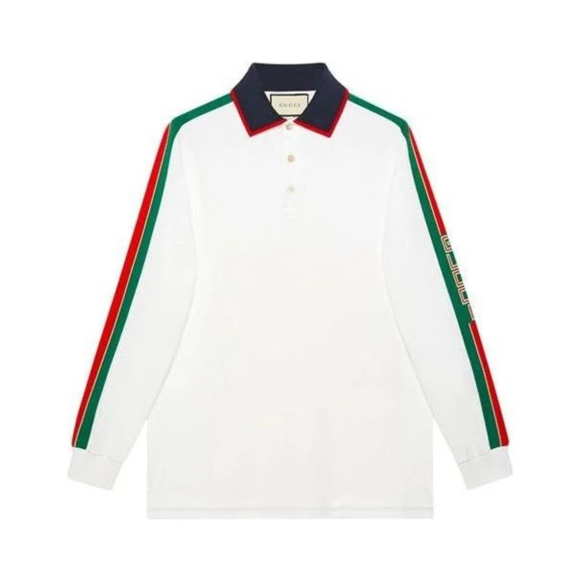 Gucci Band Ribbon Polo Shirt