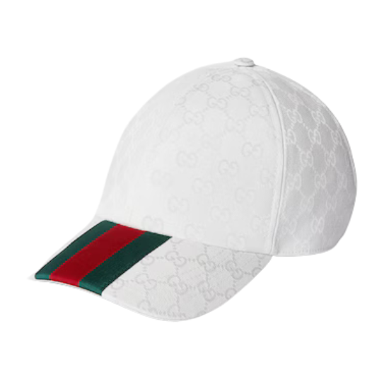 Gucci Casquette En Toile Blanc