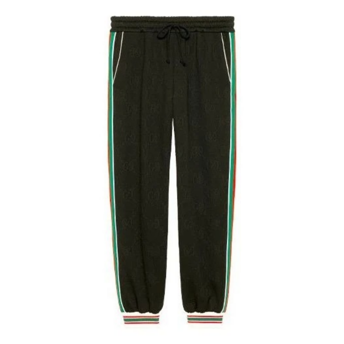 Gucci Pantalon de Jogging Jersey Jacquard GG Noir