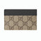 Gucci Porte-carte GG Beige Noir