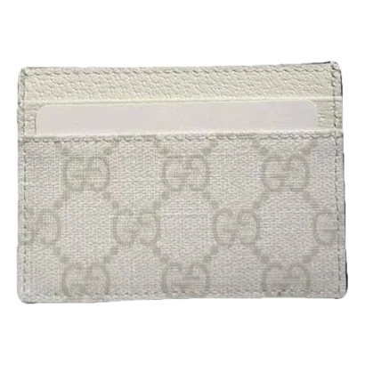 Gucci Porte-carte GG Blanc