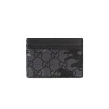 Gucci Porte-carte GG Beige Blanc