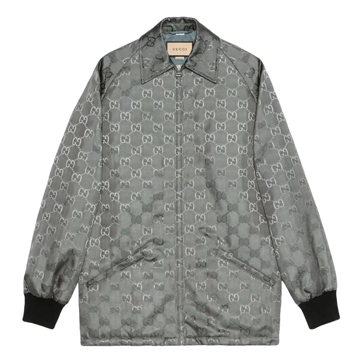 Gucci Veste Monogram Kaki
