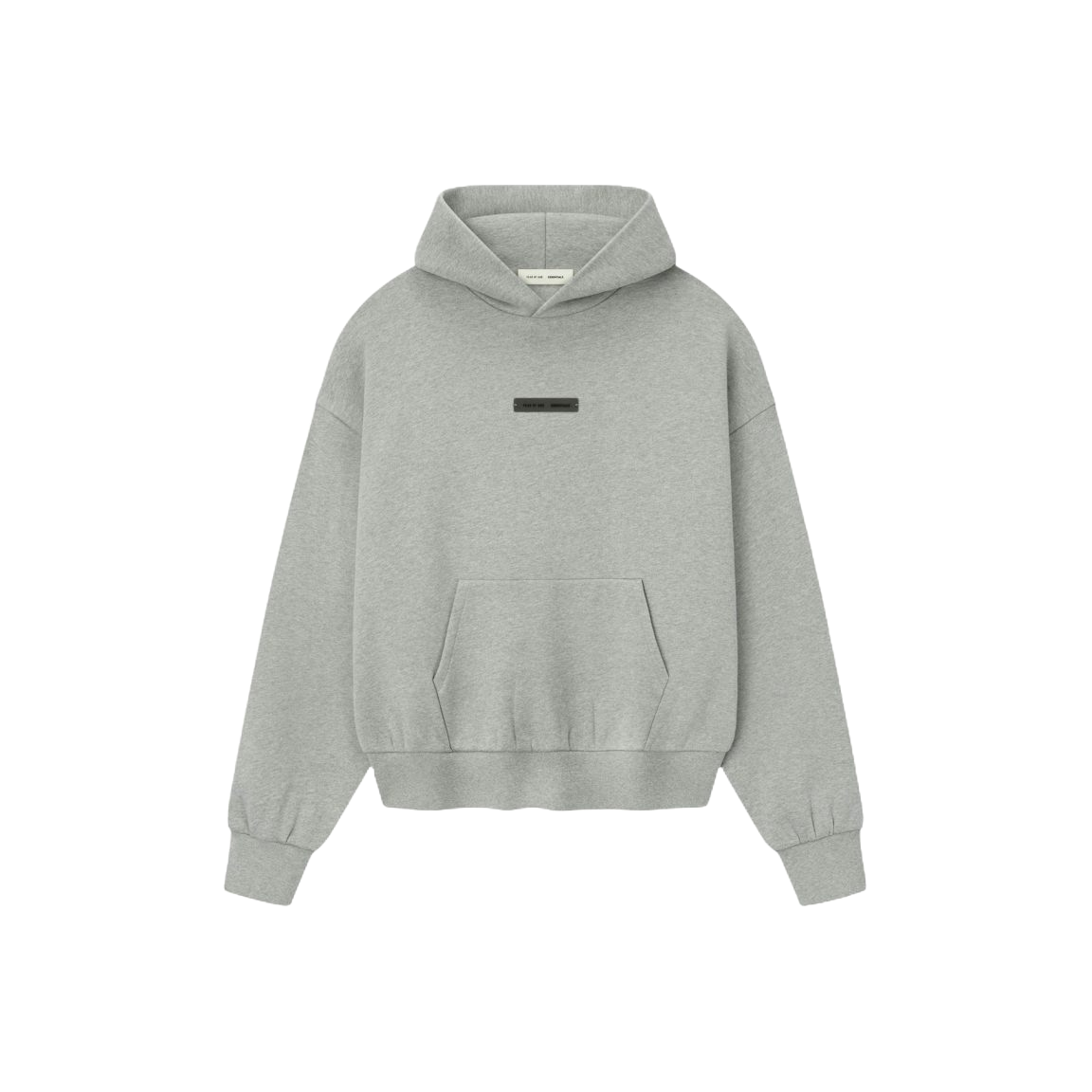 Hoodie Heather Concrete Fleece Essentials