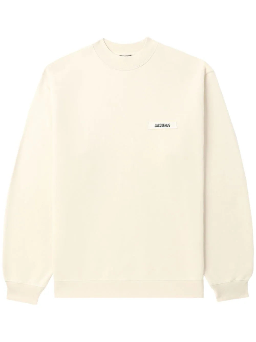 Jacquemus Le Sweatshirt Gros Grain Off White