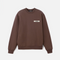 Jacquemus Le Sweatshirt Gros Grain Marron