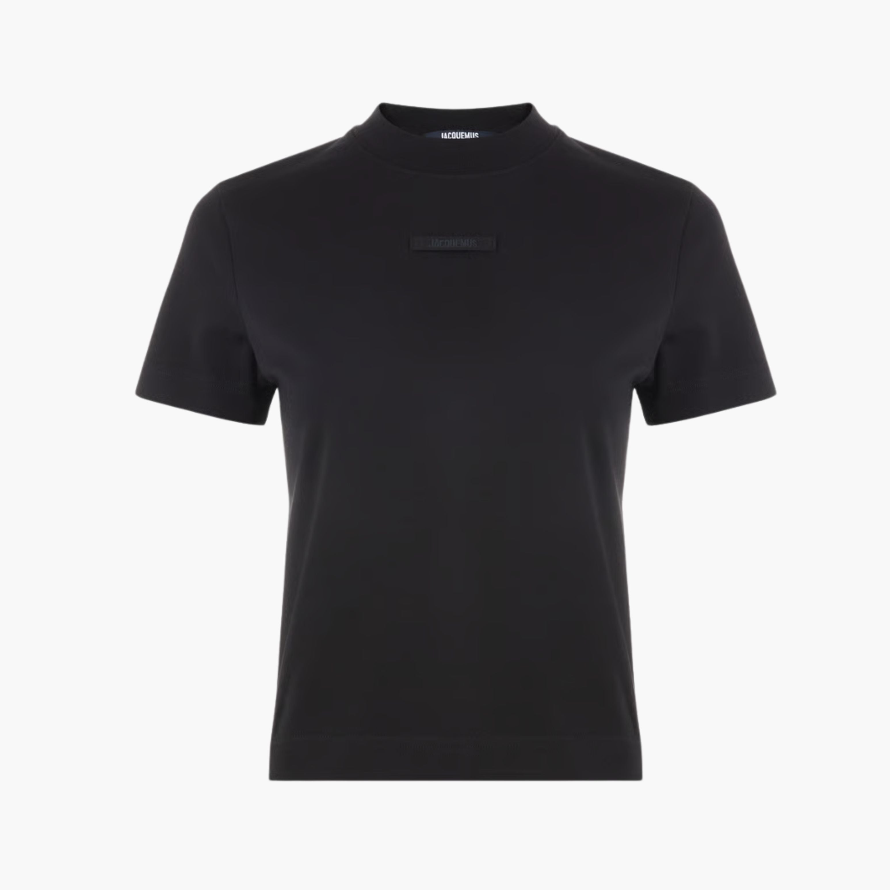 Jacquemus T-Shirt Femme Gros Grain Noir