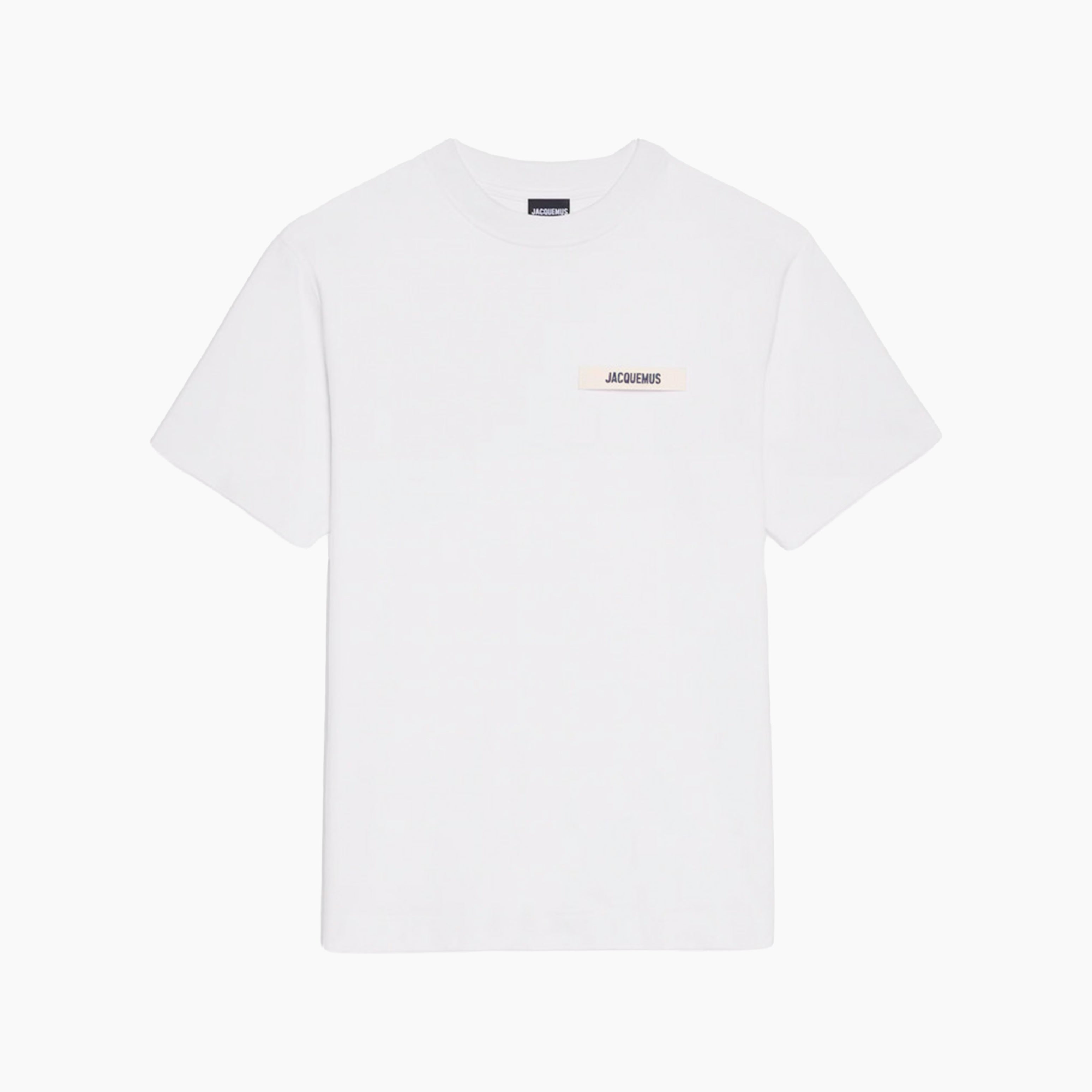Jacquemus T-Shirt Gros Grain Blanc