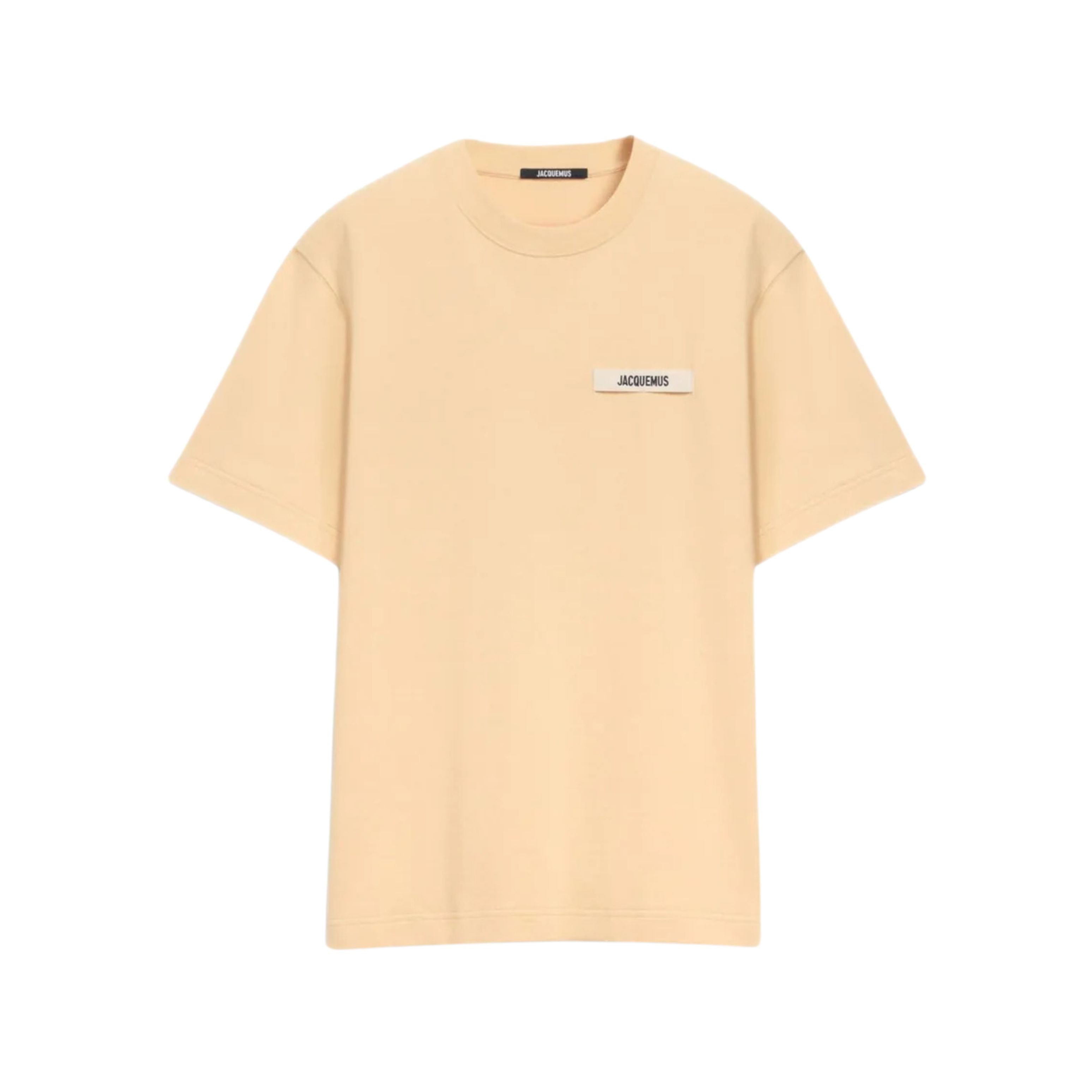 Jacquemus T-Shirt Gros Grain Light Beige