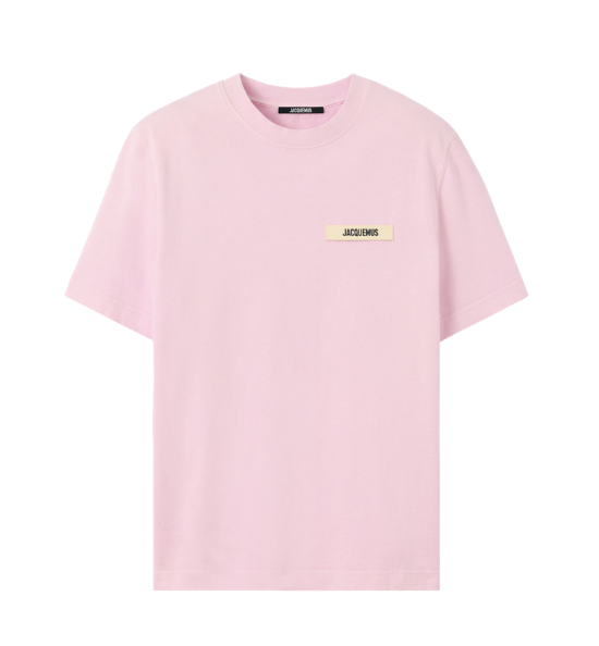 Jacquemus T-shirt Gros Grain Rose