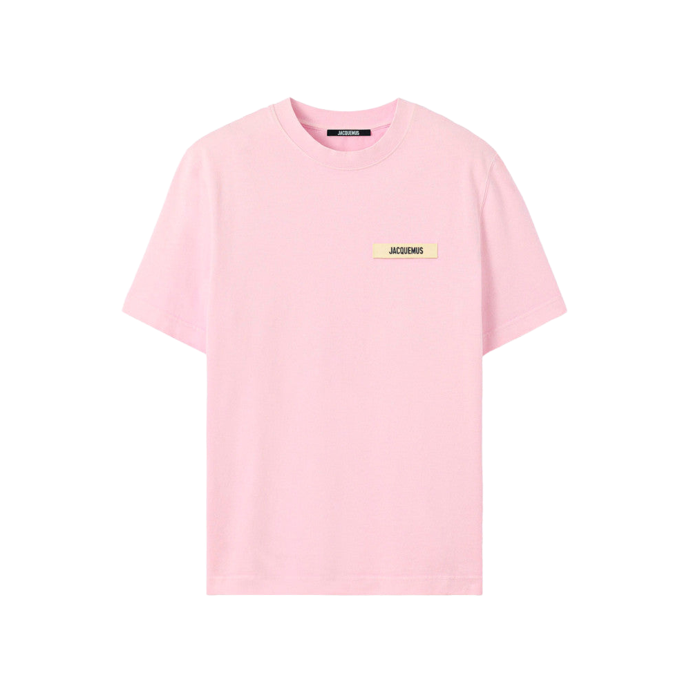 Jacquemus T-shirt Gros Grain Rose