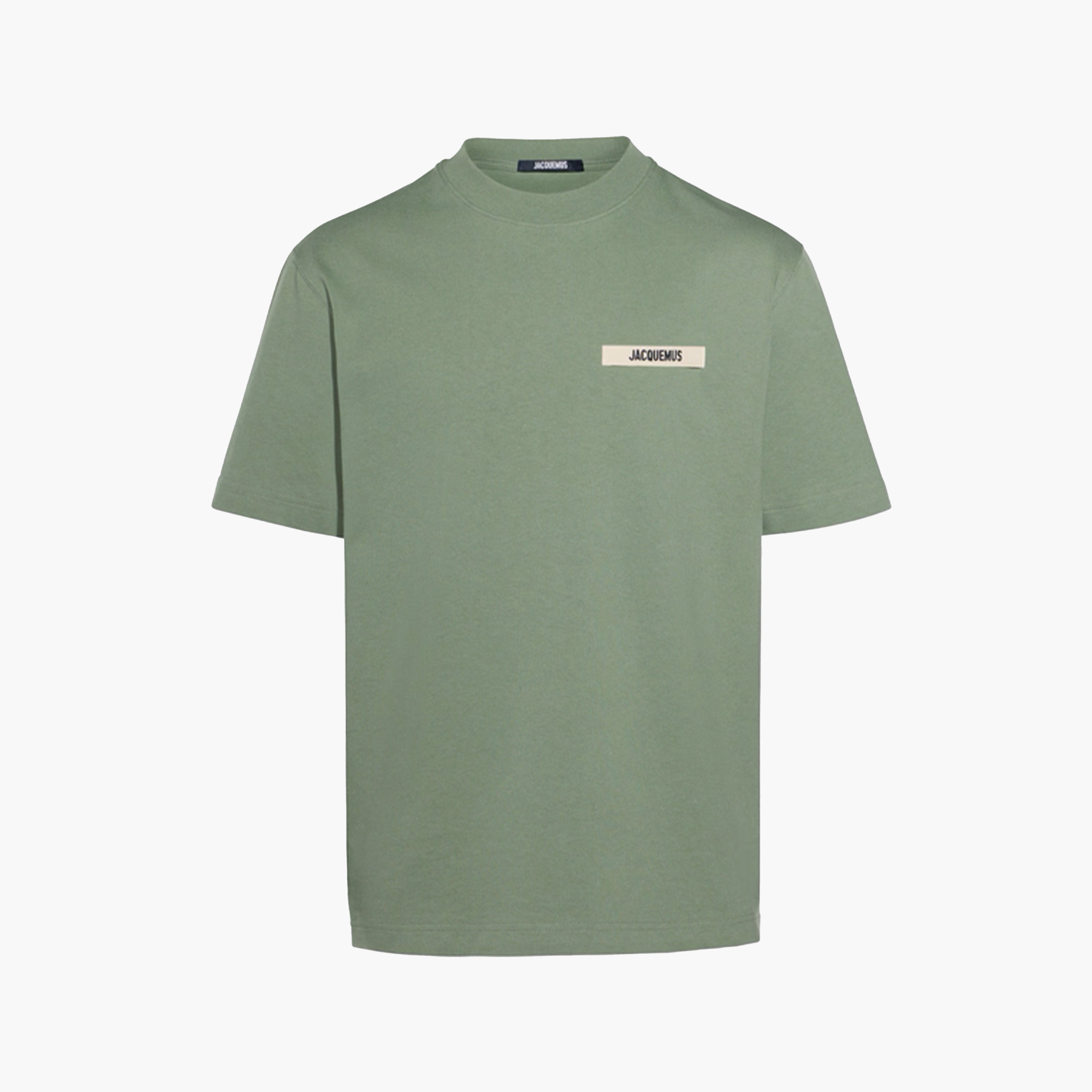 Jacquemus T-shirt Gros Grain Vert Clair
