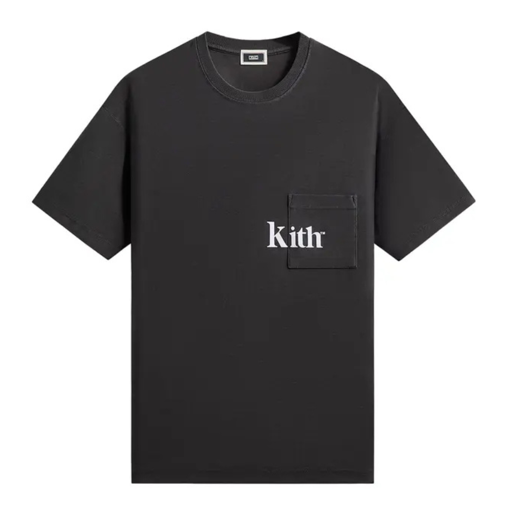 KITH T-shirt Quinn logo-print Black