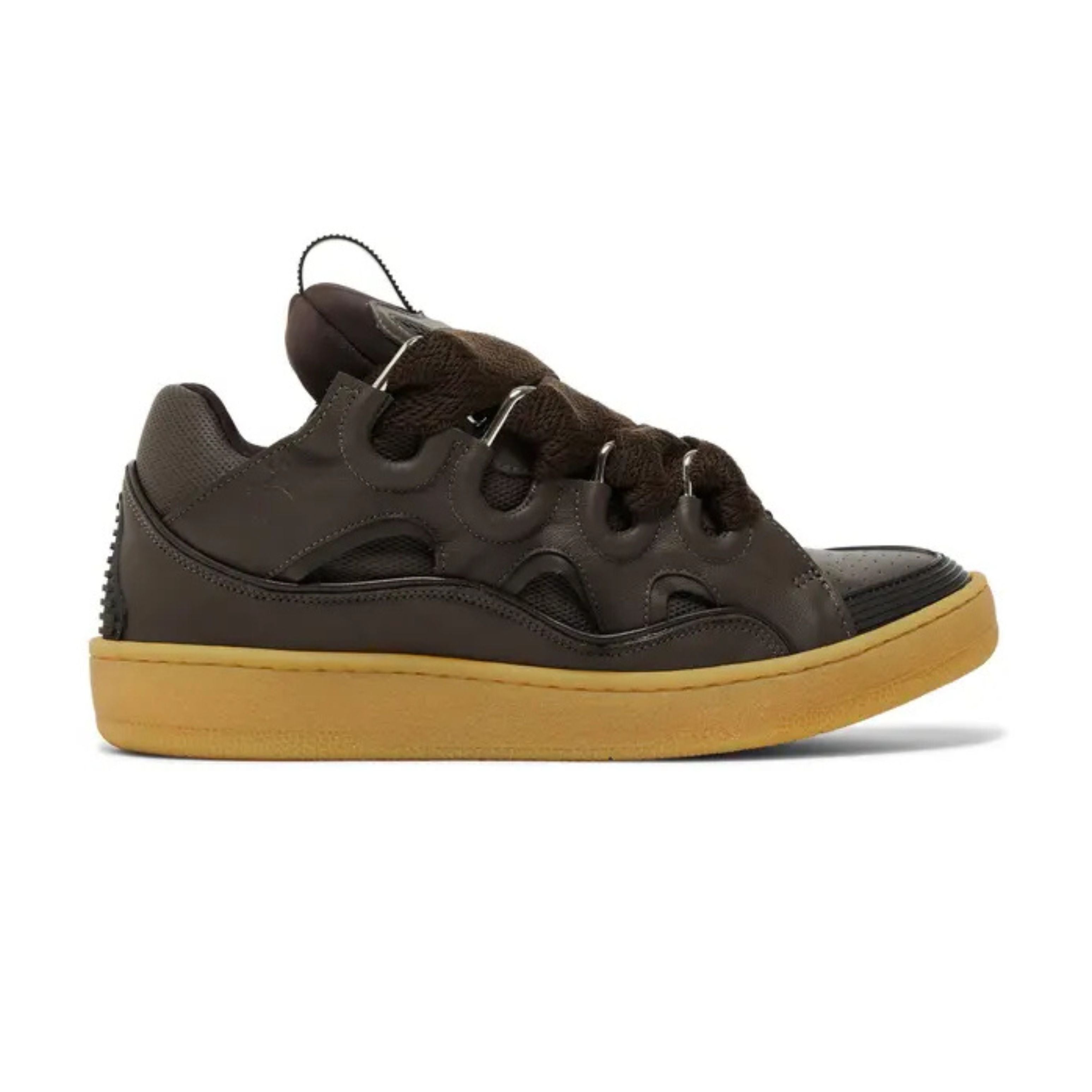 Lanvin Curb Sneakers Ebony