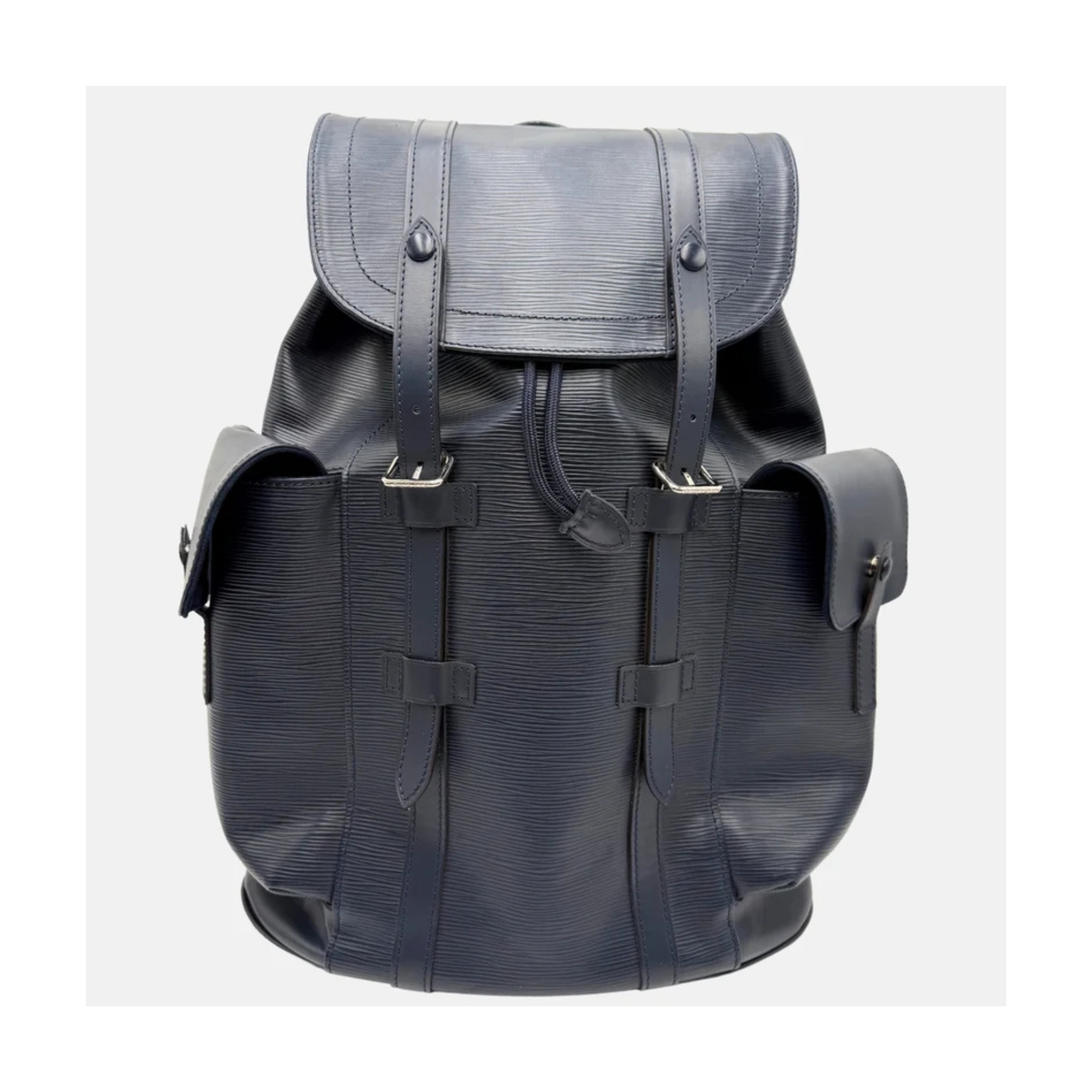 LOUIS VUITTON Christopher Backpack Epi Marine