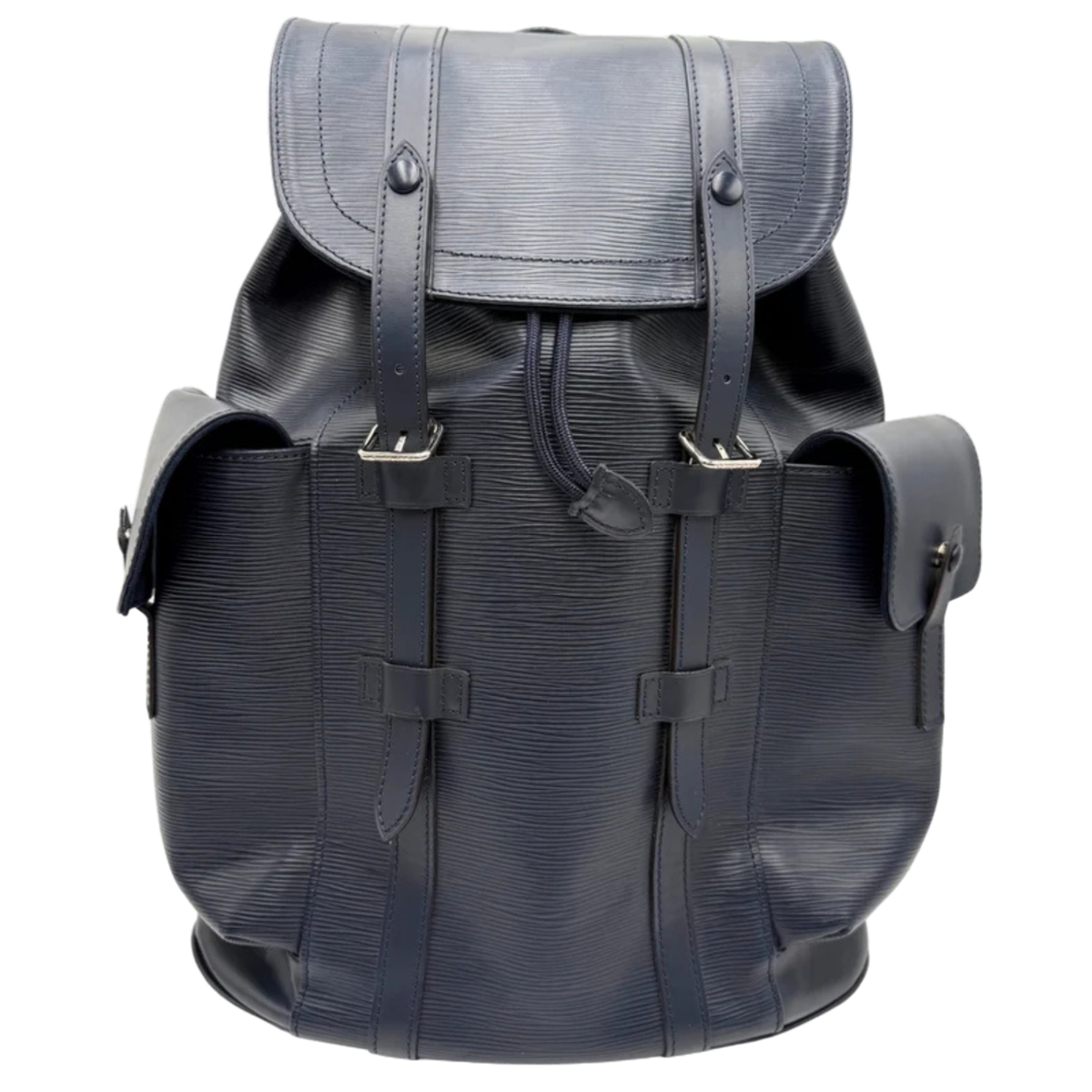 LOUIS VUITTON Christopher Backpack Epi Marine