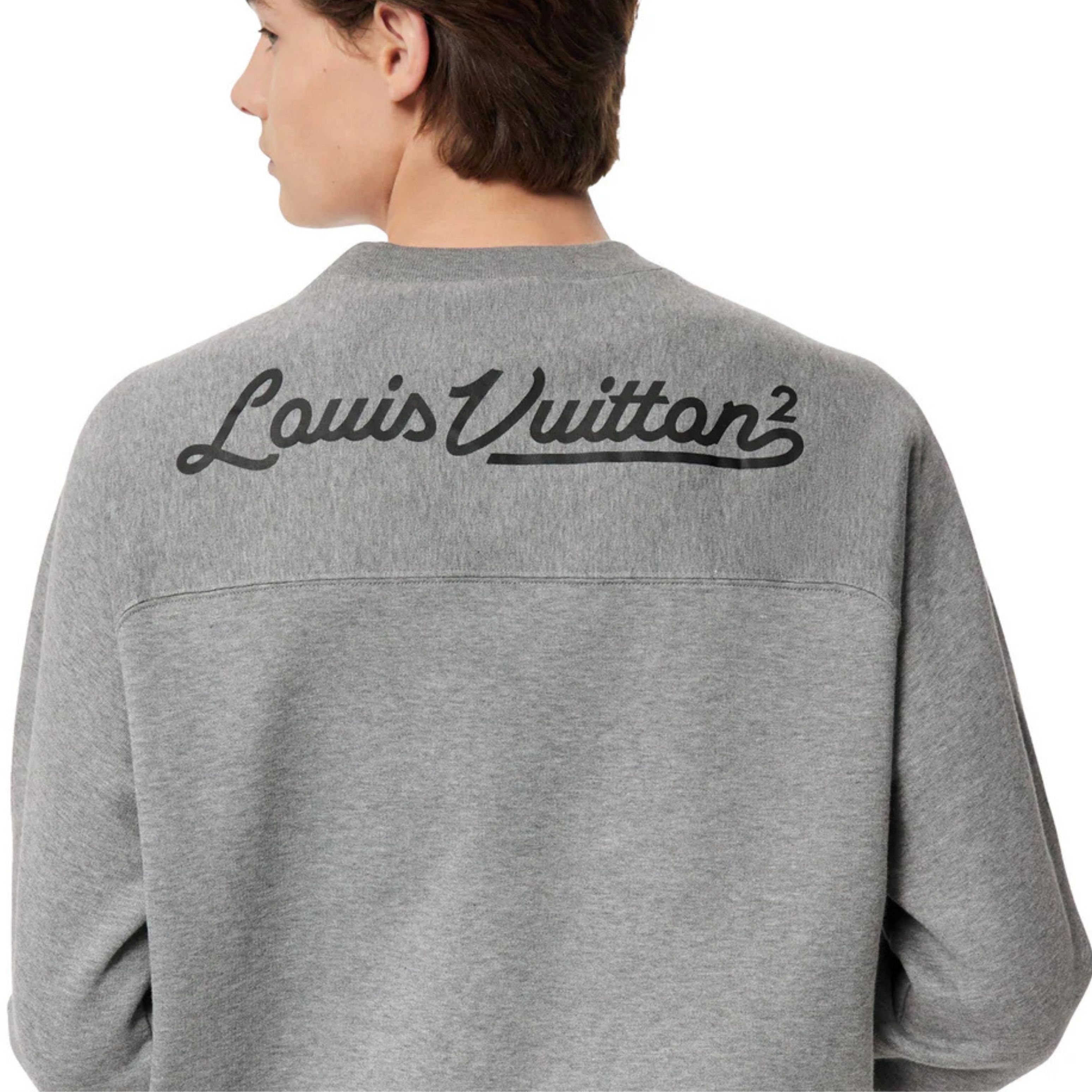 Louis Vuitton Crewneck Nigo Logo Gris