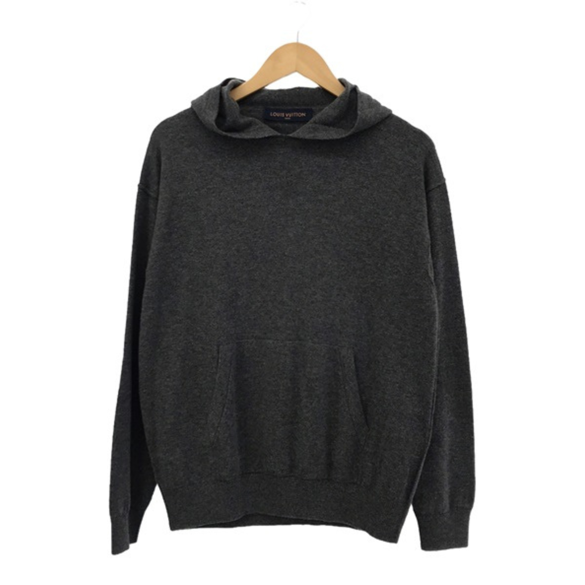 Louis Vuitton Hoodie "Inside Out" en cachemire et soie gris