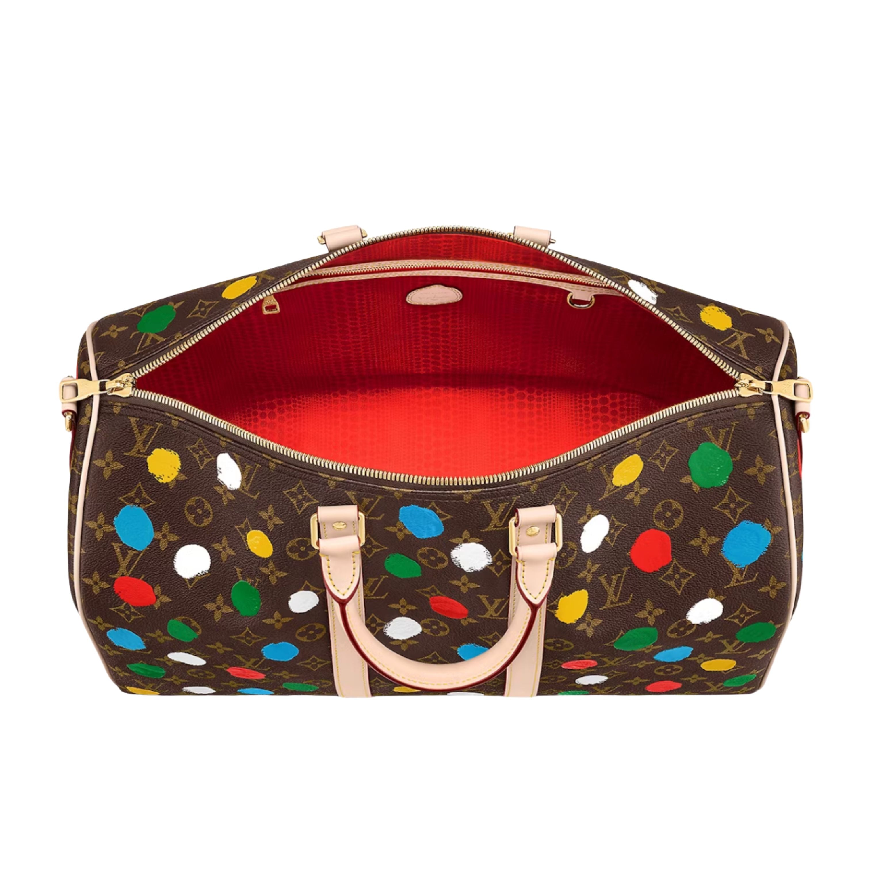 Louis Vuitton Louis Vuitton x Yayoy Kusama Keepall 45