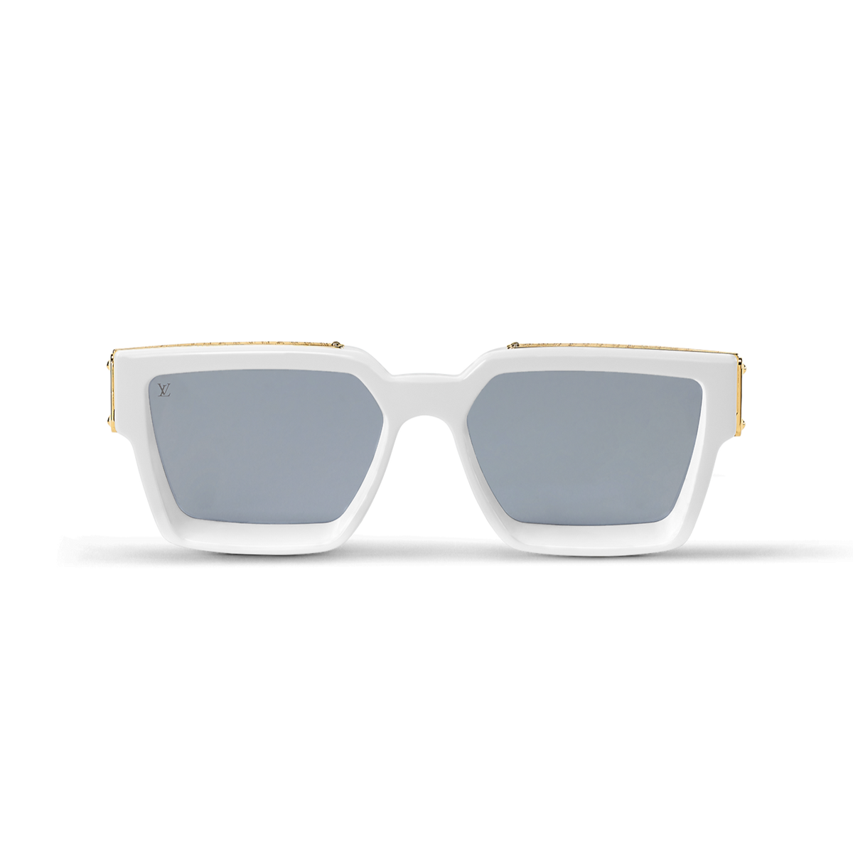 Louis Vuitton Lunettes de Soleil 1.1 Millionaires Blanc / Or