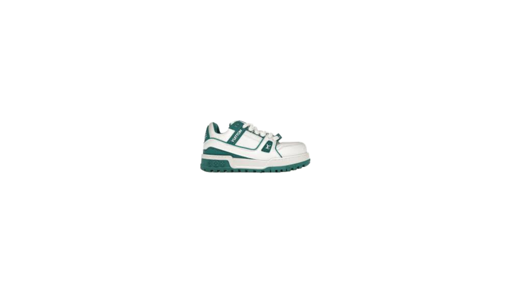 Louis Vuitton LV Trainer Maxi Sneaker White Green