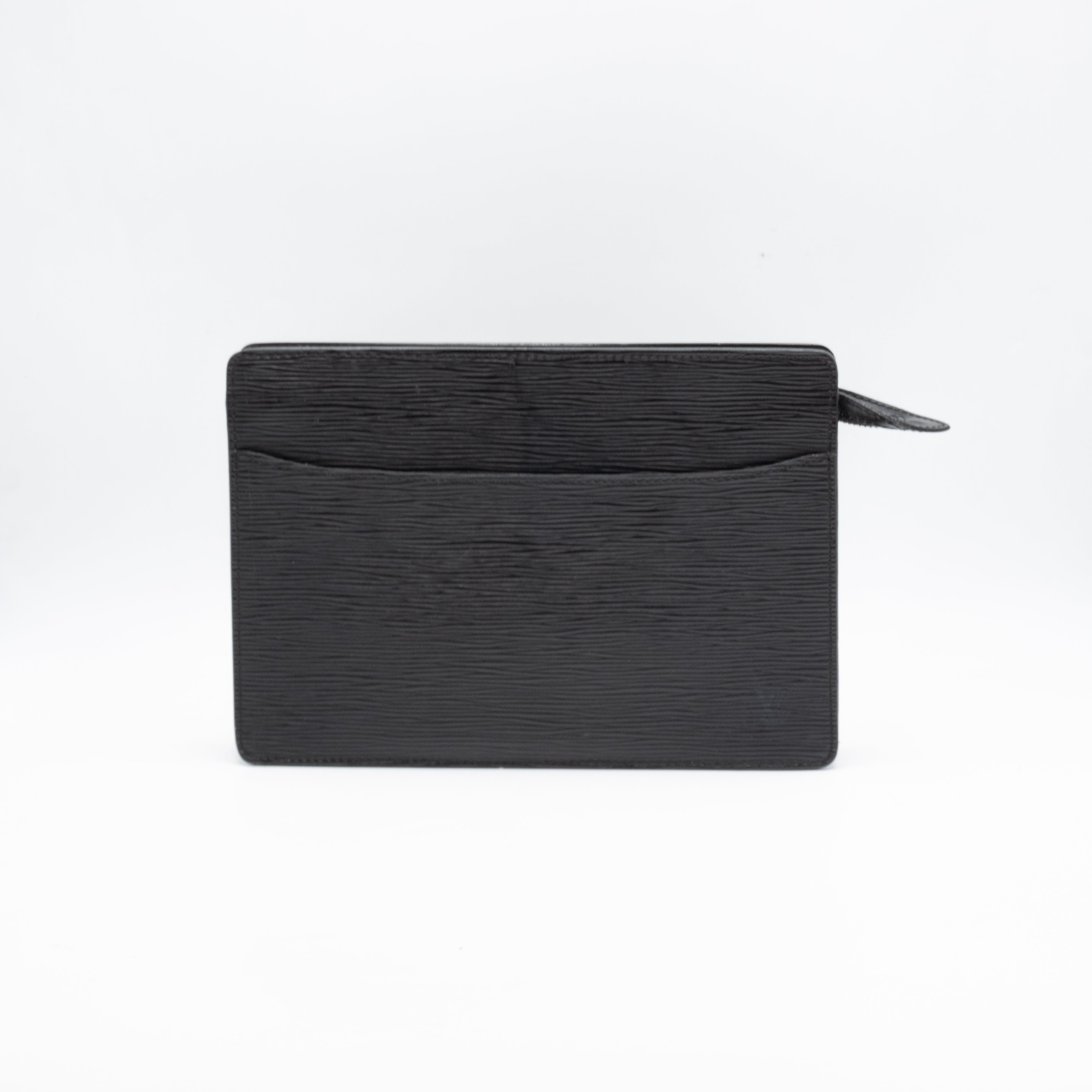 Louis Vuitton Pochette Cuir - Epi - Noir