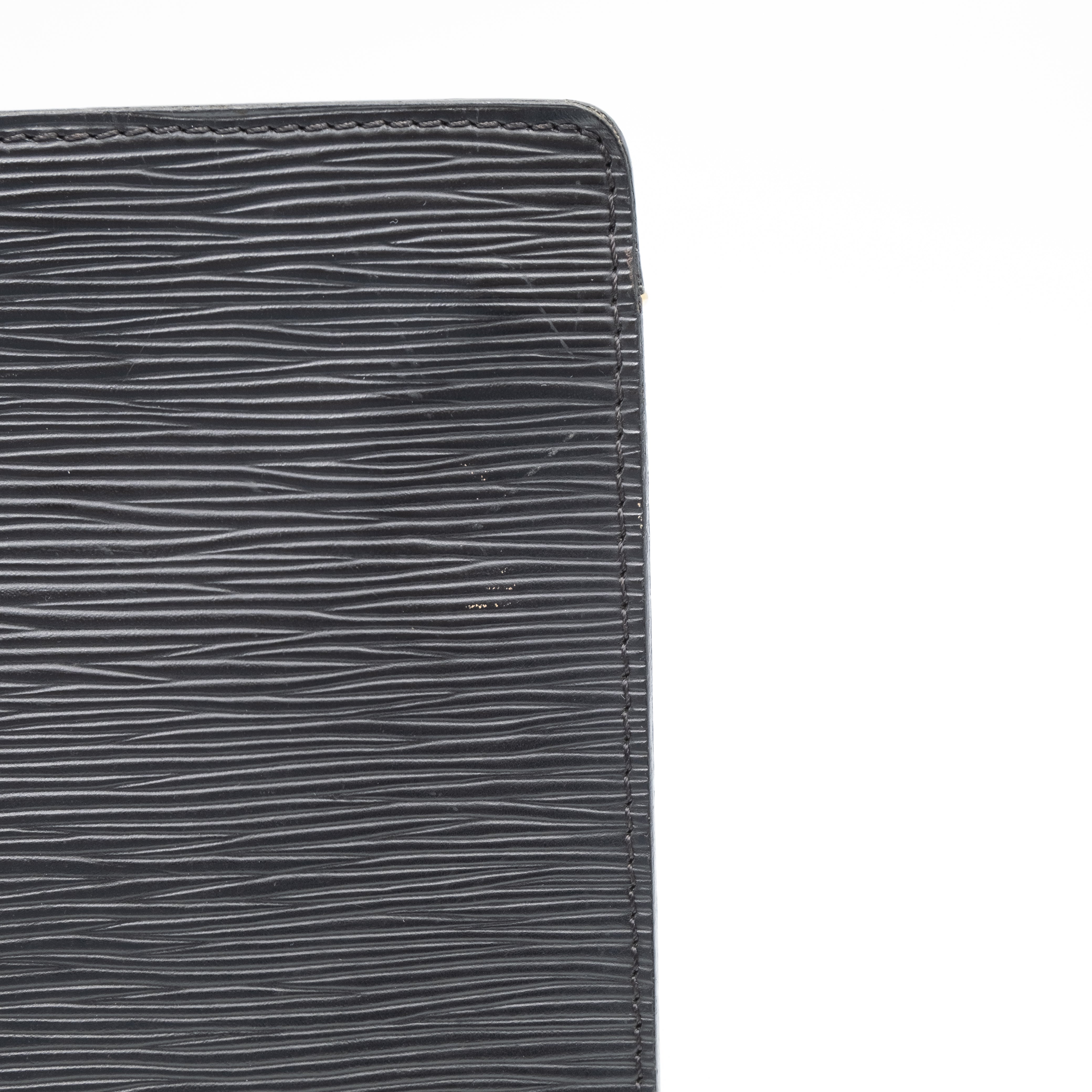 Louis Vuitton Pochette Cuir - Epi - Noir