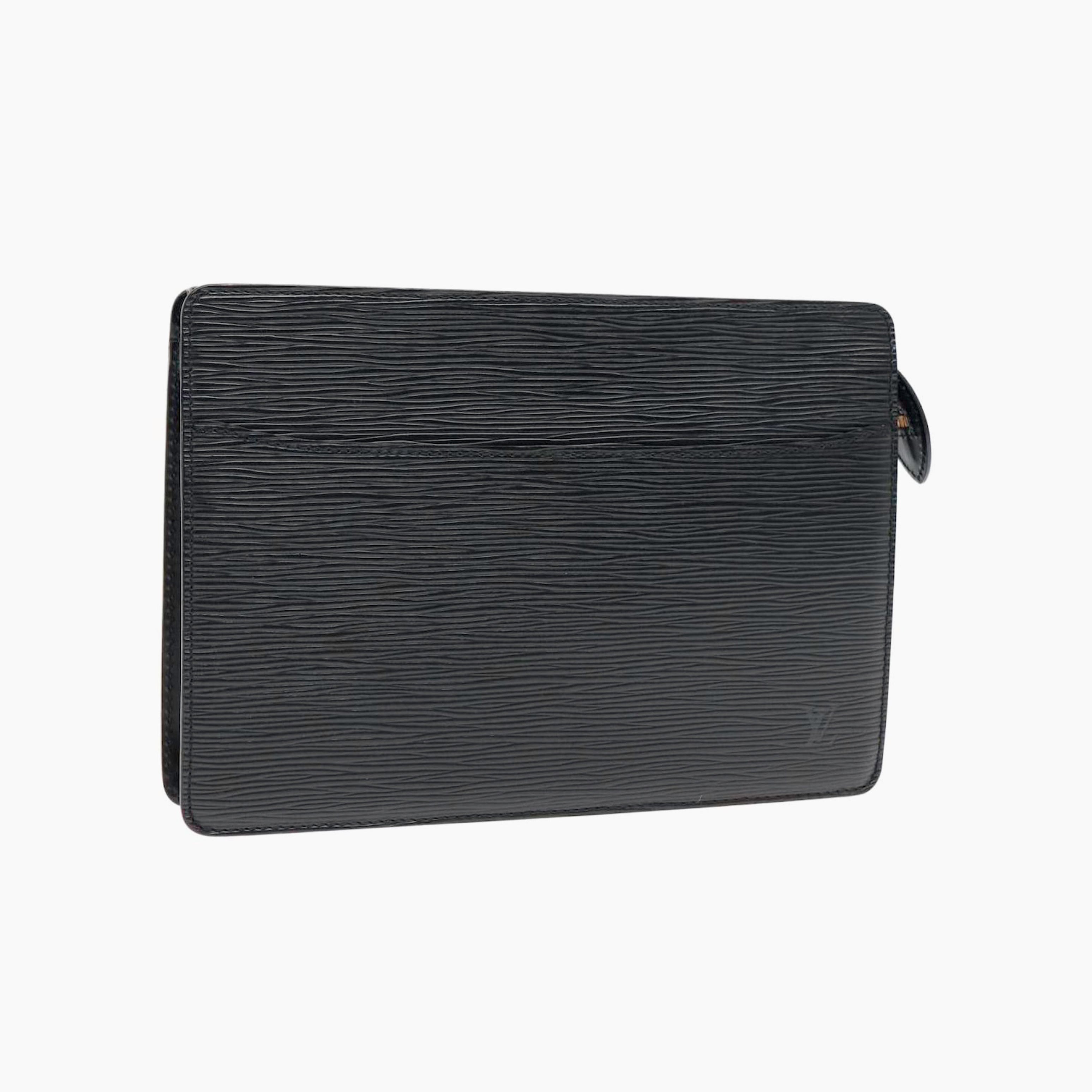 Louis Vuitton Pochette Cuir - Epi - Noir