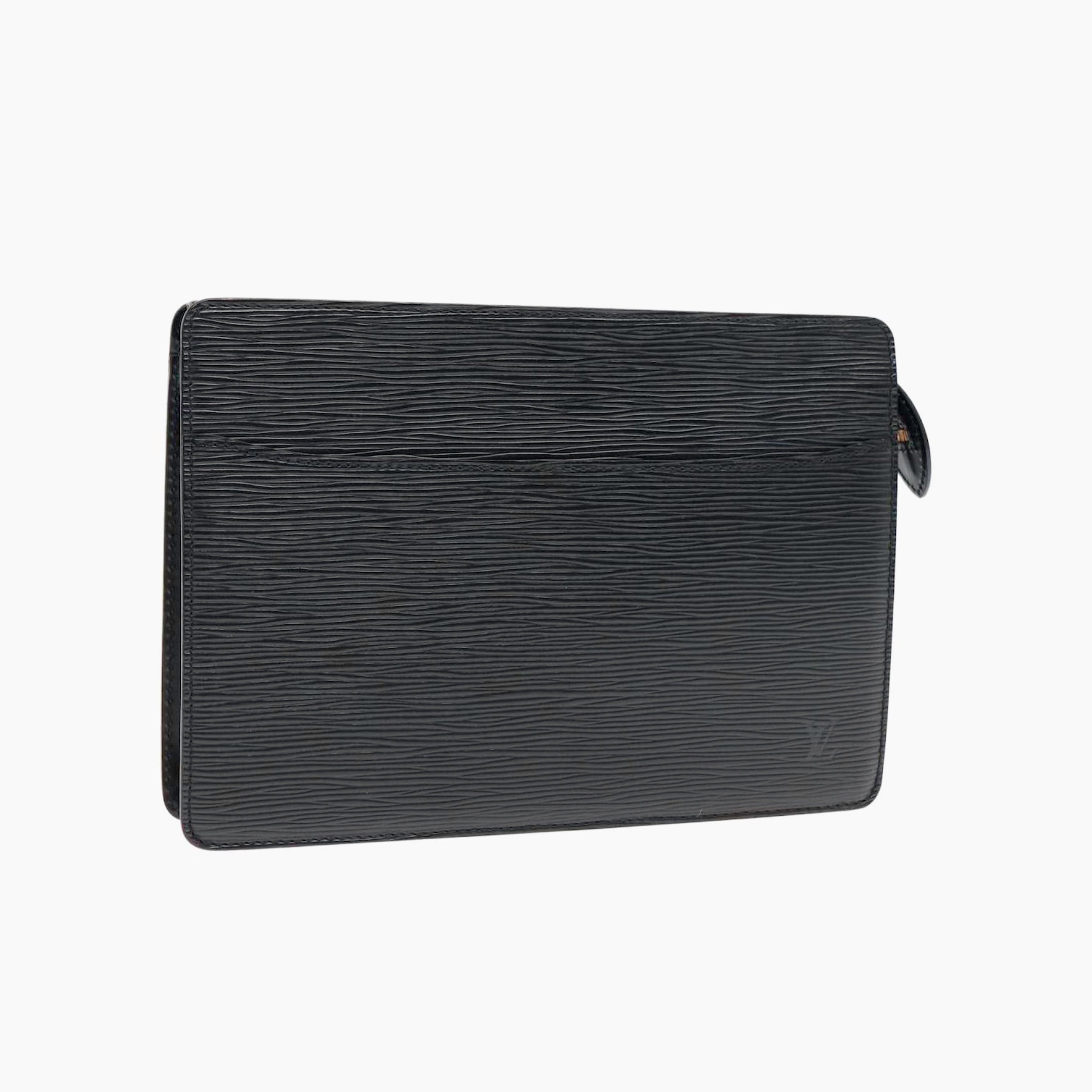 Louis Vuitton Pochette Cuir Epi Noir