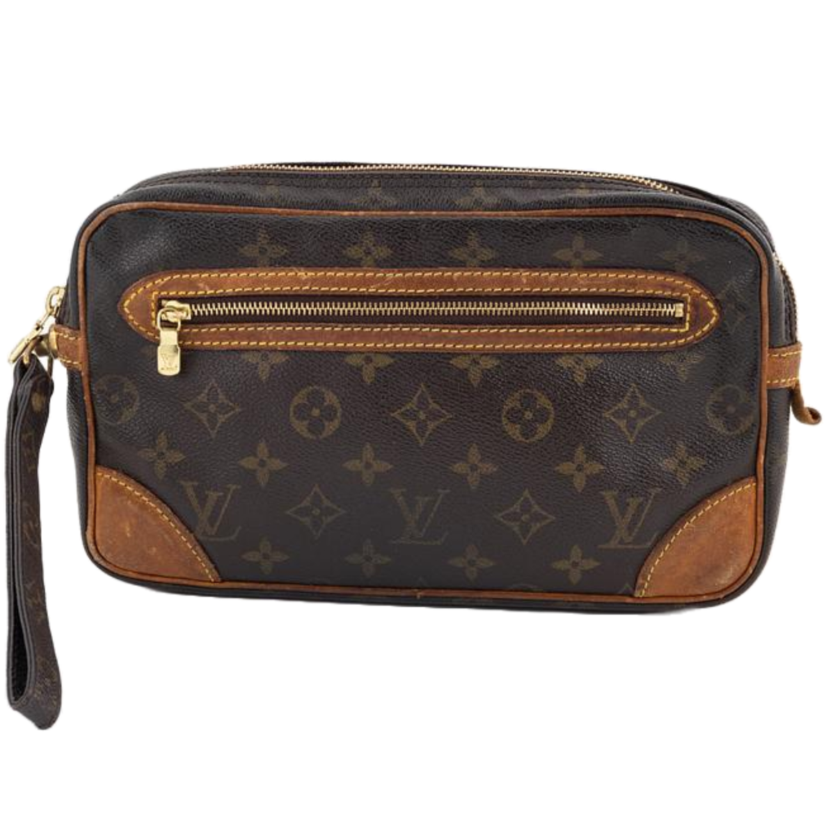 Louis Vuitton Pochette Marly Monogram Marron