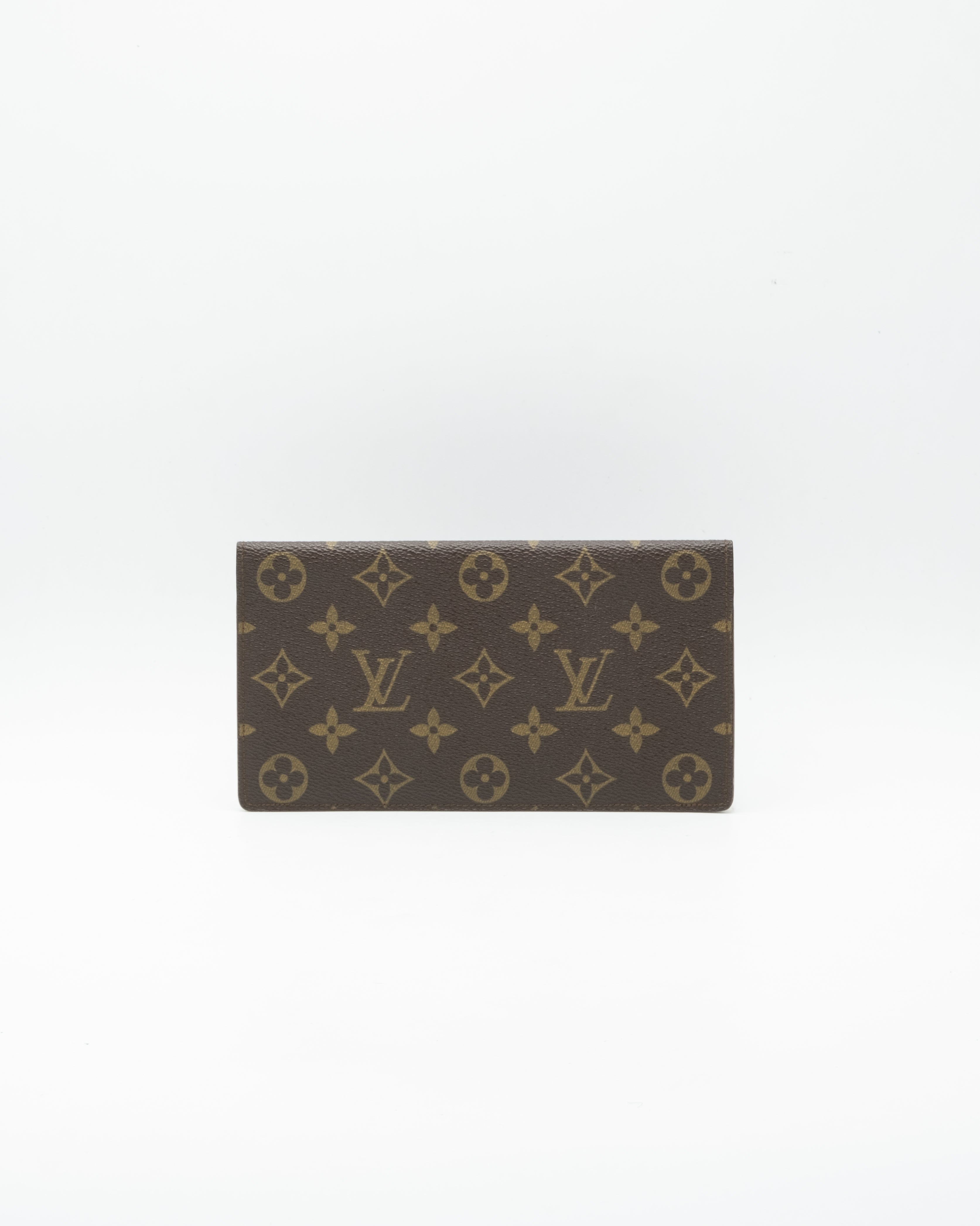 Louis Vuitton Portefeuille Chéquier Monogram Marron