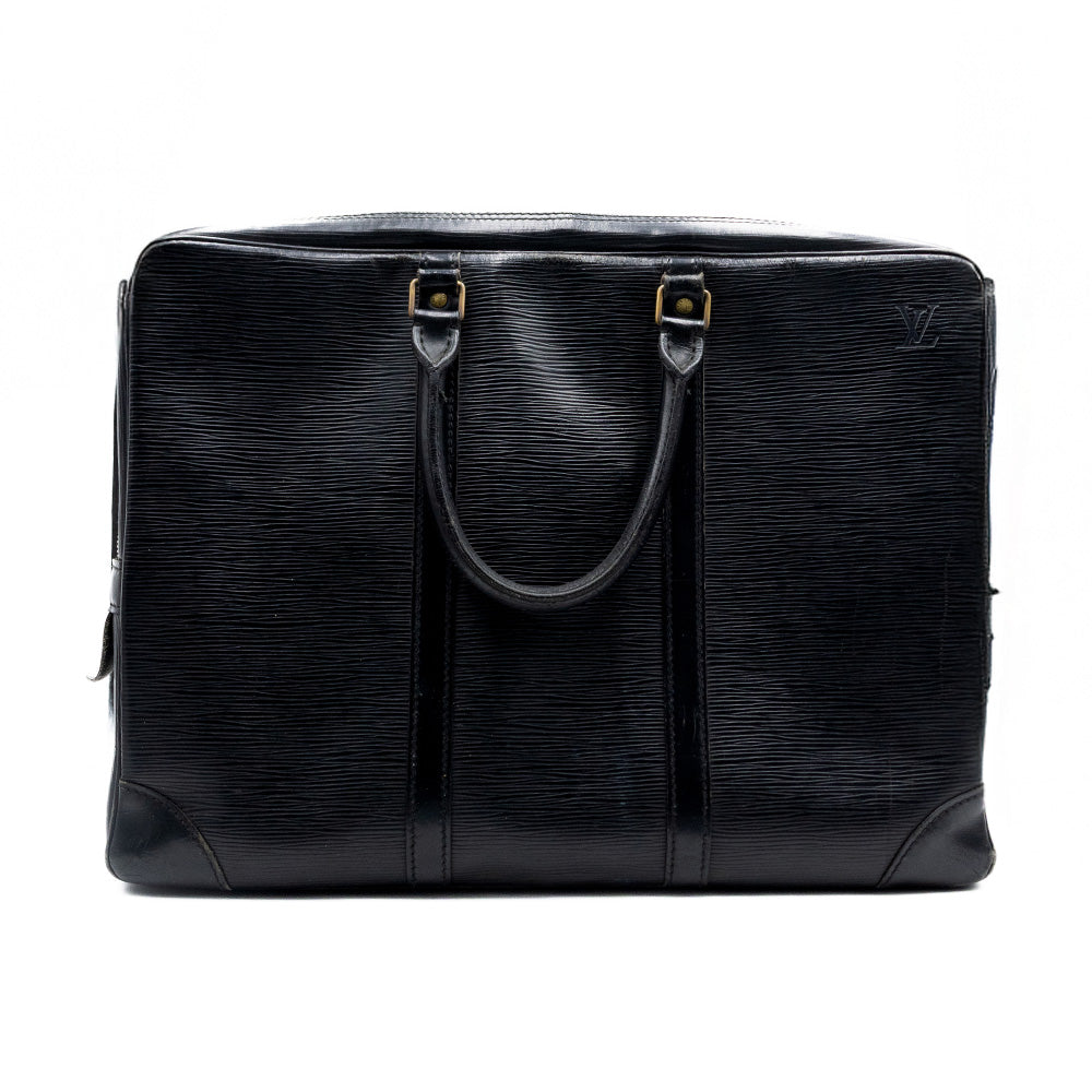 Louis Vuitton Porte Documents  Epi Noir