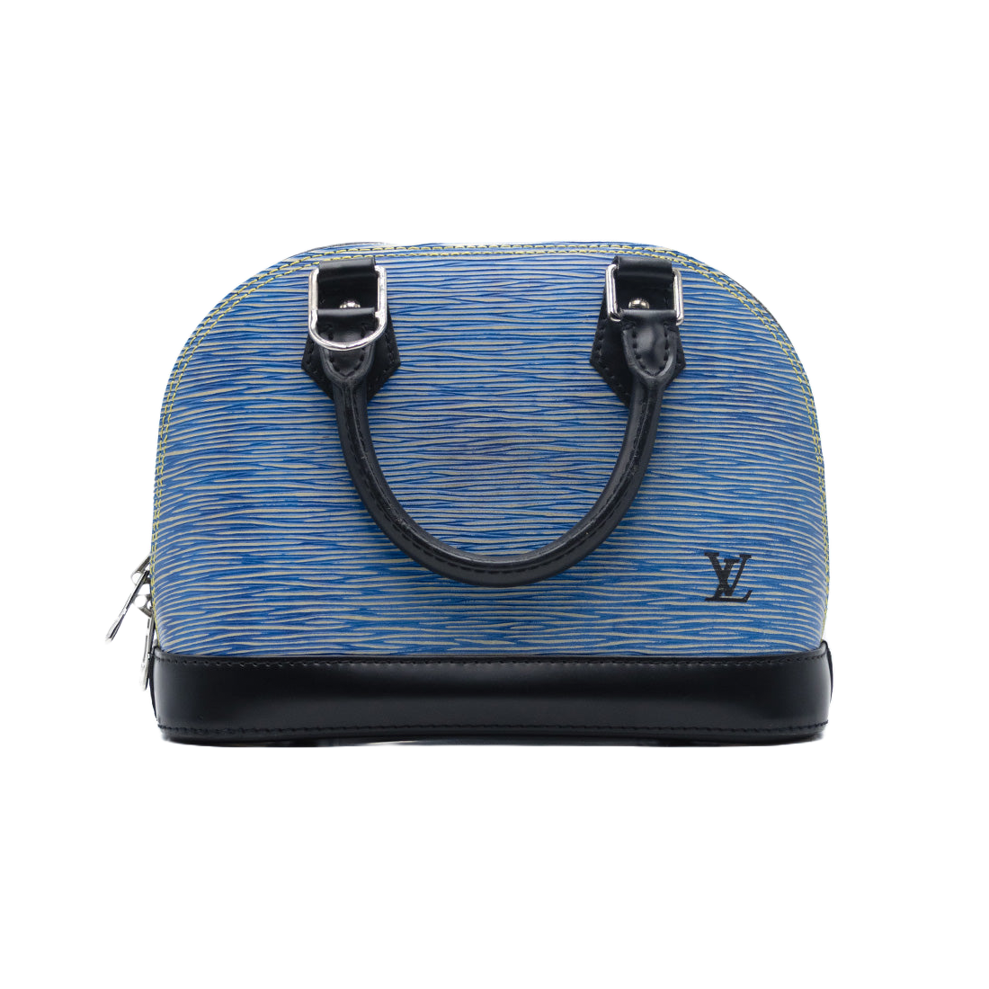 Louis Vuitton Sac à main Alma BB Epi Denim Bleu